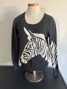 Elana Solano Zebra Cashmere Sweater